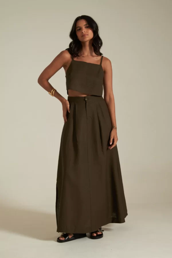 CROPPED LINHO COM DECOTE RETO