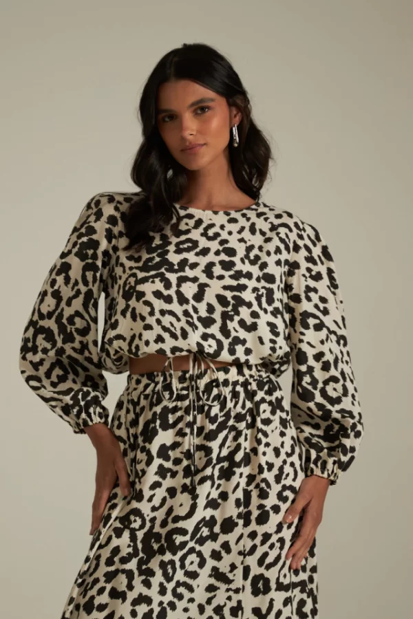 BLUSA ANIMAL PRINT - Imagem 2