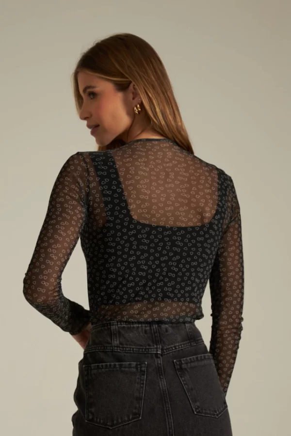 BLUSA TULE CORACAO - Imagem 3